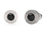 Guess Oceľové náušnice s umelou perlou Edgy Styles JUME04055JWSTBKT/U