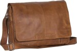 Cornerstone The Chesterfield Brand Richard -laukku 15,4" kannettavalle tietokoneelle, konjakki