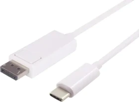 MicroConnect kábel USB3.1 C (M) - DisplayPort V1.2 (M) / 4K * 2K @ 60Hz / 1m / biela (USB3.1CDPBW1)