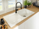 VILLEROY & BOCH VILLEROY & BOCH - Keramický drez Villeroy &amp; Boch Linara 60, 338601TR Timber 338601TR