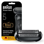 Braun 54B Series 5 čierna / Náhradná hlavica (54b BLK Cassette)