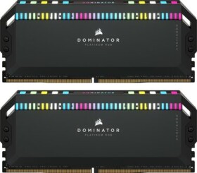 Corsair Dominator Platinum RGB 64GB (2x32GB) 5200MHz čierna / DDR5 / PC5-41600 / CL40-40-40-77 / 1.25V / on-die ECC (CMT64GX5M2B5200C40)