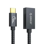 Orico CAF31 čierna / Kábel USB-C / USB-C - USB-A OTG / 1 m / 10 Gbps