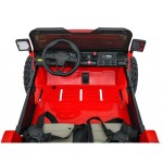 Mamido Elektrické autíčko Extreme Sport 4x4 s premenlivou veľkosťou červené