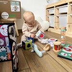 Mamido Mamido Montessori Edukačný box pre deti 3-4 mesiace