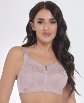 Mäkká podprsenka s kosticami Viki Zuza I 586 Quartz pink 80-95 křemenná růžová 85F