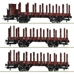 Roco 6600041 Sada 3 ks kolových vozov Typ Rlmmp II