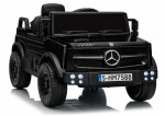 Mamido Elektrické autíčko Mercedes Unimog čierne