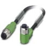 Phoenix Contact SAC-4P-M12MS/ 3,0-PUR/M12FR SH pripojovací kábel pre senzory - aktory, 1500994, piny: 4, 3.00 m, 1 ks; 1500994
