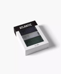 Boxerky Atlantic 3MH-216 A'3 M-2XL tmavě modrá-šedozelená XL
