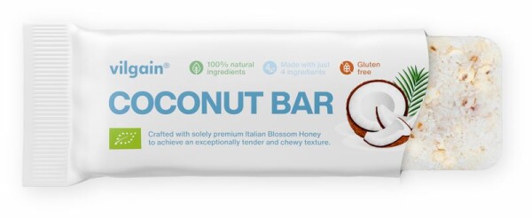 Vilgain Kokosová tyčinka BIO – 30 g
