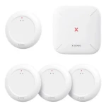 X- Sense SWS0A41 / Senzor úniku vody / základňová stanica + 4X senzor / Wi-Fi / dosah 500 m / IP67 (xs0a41)