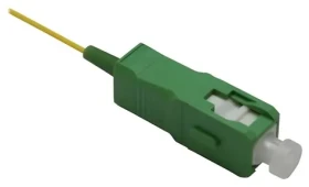 OEM Pigtail SC/ APC biela / Optický pigtail / Single mode 9/125 OS2 / 1 m (2014)