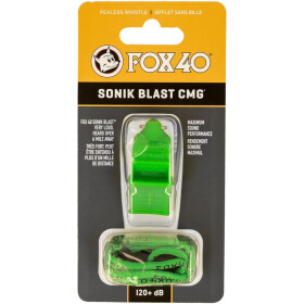 Píšťalka Sonik Blast CMG + zelená šnúra NEPLATÍ