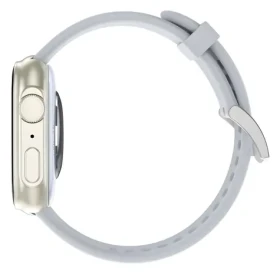CARNEO Zephyr Ultra mini HR+ strieborná, modro-sivý remienok / Chytré hodinky / 1,75 "/ IP68 / SUPER AMOLED / BT (8588009299516)