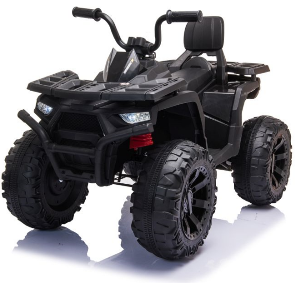 Mamido Detská elektrická štvorkolka SpeedPro čierna