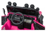 Mamido Detské elektrické autíčko Land Rover Defender 110 SVX Concept ružové