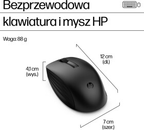 HP HP Sada bezprzewodowej klawiatury i myszy 655