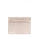 GUESS peňaženka Vella Croc Cardholder shell Ružová