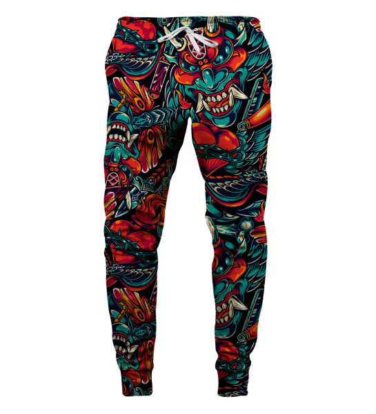 Aloha From Deer Evil Ruckus Teatpants SWPN-PC AFD907 Teal