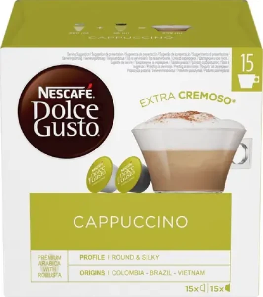 NESCAFÉ Dolce Gusto Cappuccino 30 ks / Kapsľová káva (KRUKAPSLE2MP)