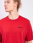 Patagonia M's P-6 Logo Responsibili-Tee Amanita Red M