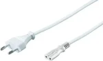 MicroConnect Power Cord EU C - C7 1.5m biela (PE030715W)