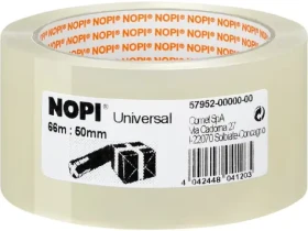 Tesa NOPI Universal / Lepiaca páska / 66 m / 50 mm / transparentná (57952-00000-00)