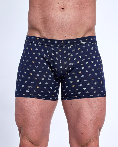 Boxerky Cornette Prime 904/123 S-2XL tmavě modrá S