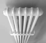 SAPHO - FEDE vykurovacie teleso 1500x306, 6 segmentov, biela mat IR192