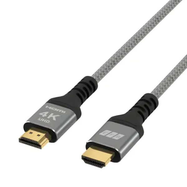 EFB sivá / HDMI kábel / 0,5 m / 4K/60Hz / HDMI 2.0 / s Ethernetom (HDMI-20-00001)
