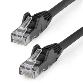 StarTech UTP CAT6 čierna / Sieťový kábel / LSZH / 15 m / PoE (N6LPATCH15MBK)