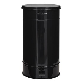 House Doctor Plechový odpadkový kôš Sono Black 24 l