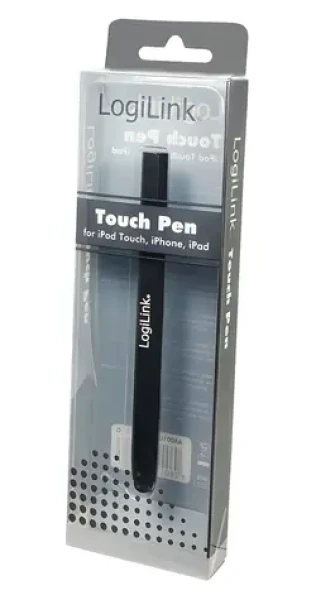 LogiLink AA0010 čierna / Stylus / Hliník / iPad, iPhone, iPod (AA0010)