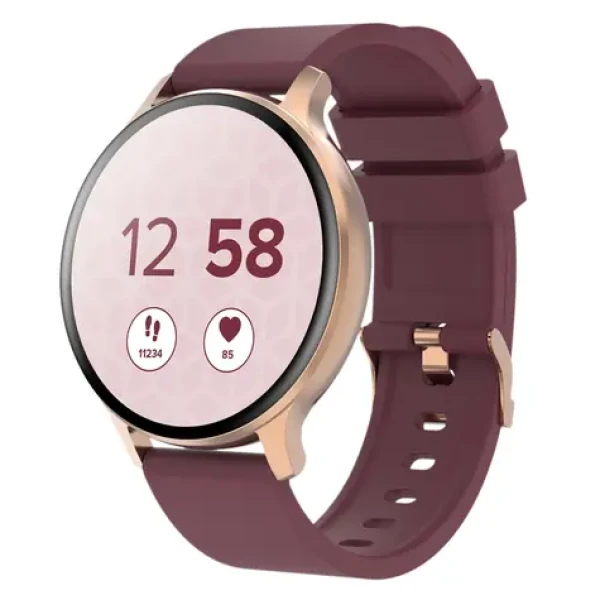 Canyon Badian SW-68 ružová / Chytré hodinky / 1.28 "TFT / snímač tepu / BT 5.0 / IP68 / Multi-šport / Android a iOS (CNS-SW68RR)