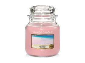Yankee Candle Pink Sands stredný pohár 411g / doba horenia: až 75 h (1205340E)