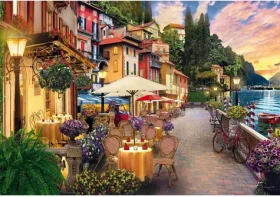 Clementoni 35582 Puzzle Pri jazere Como 500 dielikov