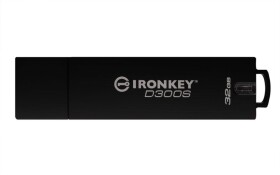 Kingston Kingston Technology IronKey D300S pamięć USB 32 GB USB Typu-A 3.2 Gen 1 (3.1 Gen 1) Čierny