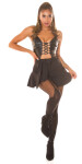 Dámske sexy pančuchy SH6416 black - In-Stylefashion one size