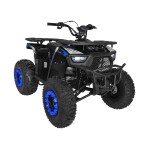 Mamido Detská benzínová štvorkolka RamiGO MONSTER 200CC čierno-modrá