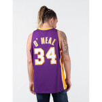 Mitchell & Ness Los Angeles Lakers NBA Swingman Jersey Lakers 99-00 Shaquille O`Neal SMJYGS18447-LALPURP99SON pánske oblečenie L