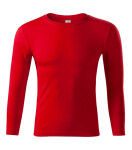 Tričko Progress LS unisex červené 2XL