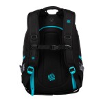 Študentský batoh Bagmaster Digital 20 B Turquoise/gray/black
