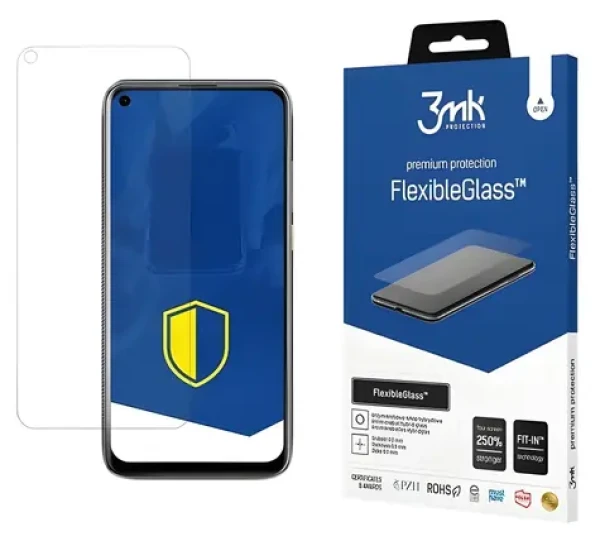 3mk FlexibleGlass pre HTC Desire 20 Pro / Hybridné sklo / 7H tvrdosť / Antibakteriálne