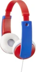 JVC HA-KD7-R červeno-modrá / Slúchadlá pre deti / obmedzovač hlasitosti / jack 3.5 mm / 0.8 m (HAK-D7RNE)