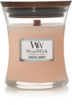 WoodWick Coastal Sunset 85g - váza malá / doba horenia: až 20 hg (5038581056609)