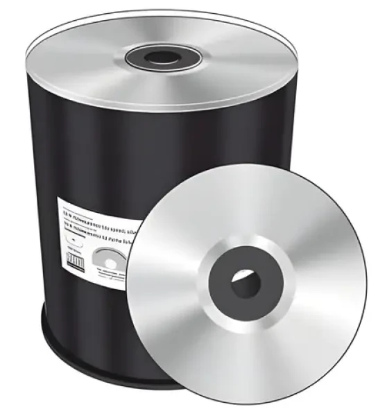 MediaRange CD- R 700MB 52x spindl 100 ks / Thermal Transfer Printable / strieborná (MR285)