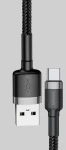 Baseus CAMKLF-CG1 kábel USB-A na microUSB čierna / 2 m (CAMKLF-CG1)