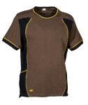 Pracovné tričko Cofra Zuera Farba: Hnedá, Veľkosť: 3XL (V598_0_03_3XL)