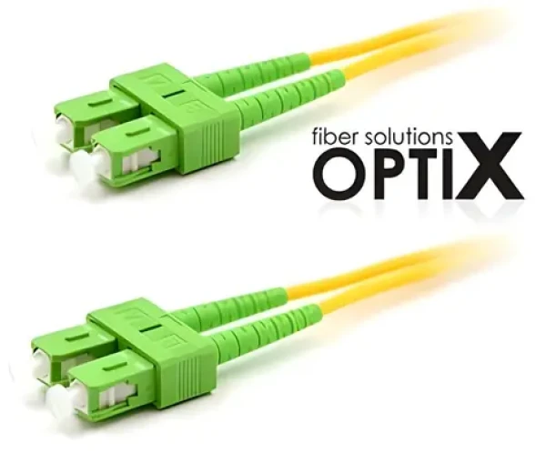 OPTIX SC / APC-SC / APC / Optický patch cord / 09/125 / 3 m (859558981442)